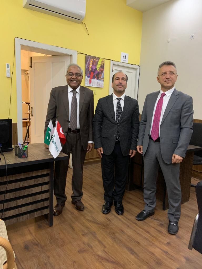 The Republic of Turkey, Consul General in Lahore, H.E. Mr. Durmuş Baştuğ and our Lahore Trade Attaché, H.E. Mr. Nurettin Demir visited our Lahore Office