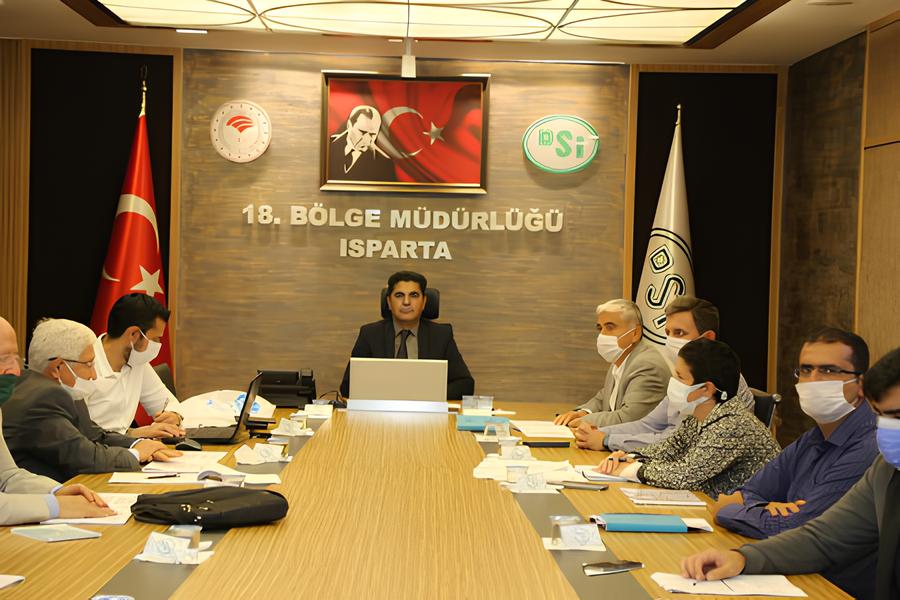 Burdur Ağlasun District Irrigations Evaluation Meeting Was Held